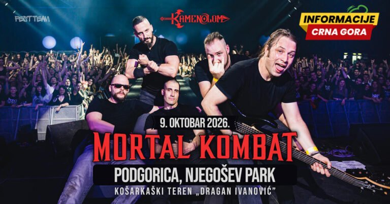 Samostalni koncert Mortal Kombata u Podgorici