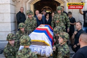 Ratko Mladić sahranjen uz vojne počasti na Topčiderskom groblju u Beogradu