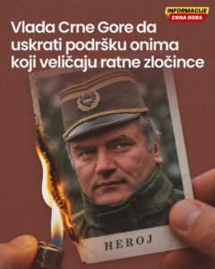 NVO i građanski aktivisti: Vlada i Spajić da uskrate podršku funkcionerima koji veličaju ratne zločince
