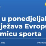 Bar u ponedjeljak obilježava Evropsku sedmicu sporta