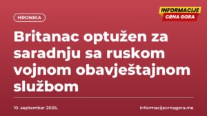 Britanac optužen za saradnju sa ruskom vojnom obavještajnom službom