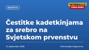 Čestitke kadetkinjama za srebro na Svjetskom prvenstvu