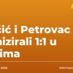 Dečić i Petrovac remizirali 1:1 u Tuzima