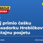 Dukaj primio češku ambasadorku Hrebičkovu u oproštajnu posjetu