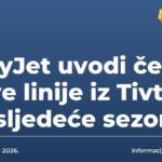 EasyJet uvodi četiri nove linije iz Tivta od sljedeće sezone