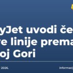 EasyJet uvodi četiri nove linije prema Crnoj Gori