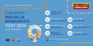 Evropska nedjelja mobilnosti u Tivtu od 16. do 22. septembra