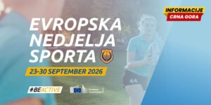 Evropska nedjelja sporta u Tivtu od 23. do 30. septembra