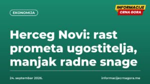Herceg Novi: rast prometa ugostitelja, manjak radne snage