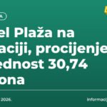 Hotel Plaža na licitaciji, procijenjena vrijednost 30,74 miliona
