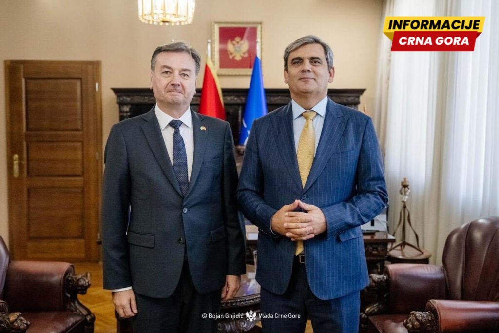 Ibrahimović primio ambasadora Ukrajine u oproštajnu posjetu