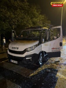Zapalio se kamion u pokretu na magistralnom putu Bijelo Polje- Ribarevine, nije bilo povrijeđenih