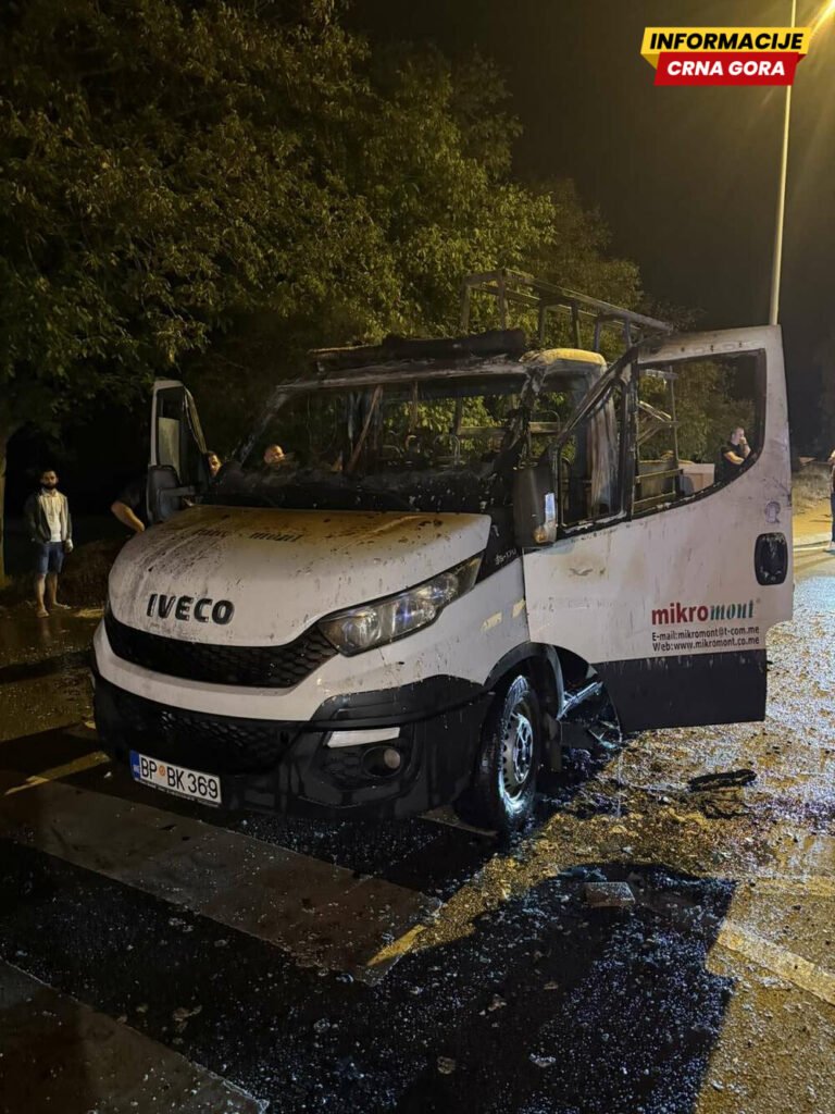 Zapalio se kamion u pokretu na magistralnom putu Bijelo Polje- Ribarevine, nije bilo povrijeđenih