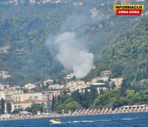 Budva: Sretno završen požar u Podkošljunu