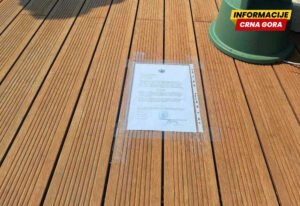 Gugiju pečat na ponton, slijedi i krivična prijava?