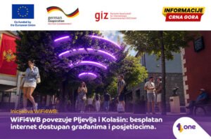 WiFi4WB povezuje Pljevlja i Kolašin: besplatan internet dostupan građanima i posjetiocima