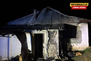 Izgorio krov kuće porodice Drobnjak u Biokovcu