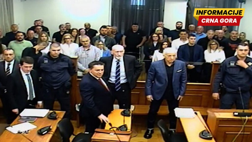 Katnić i Lazović na suđenju: Sve na nivou sumnje