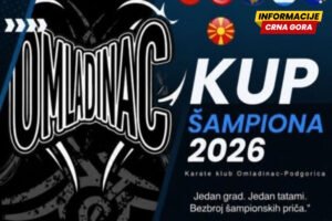 Kup šampiona u karateu u nedjelju u Podgorici