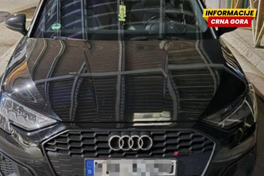 Na Debelom brijegu oduzet audi za kojim traga Interpol