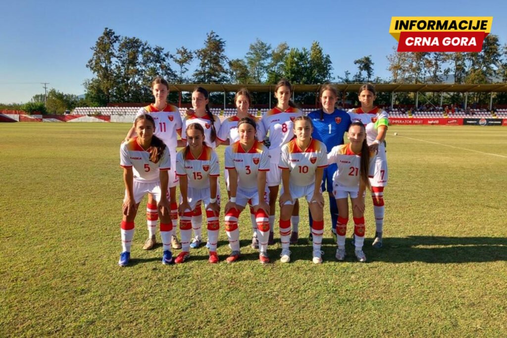 Pionirke Crne Gore savladale Sjevernu Makedoniju 3:1