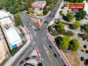 Počelo proširenje Ulice Ivana Milutinovića u Podgorici