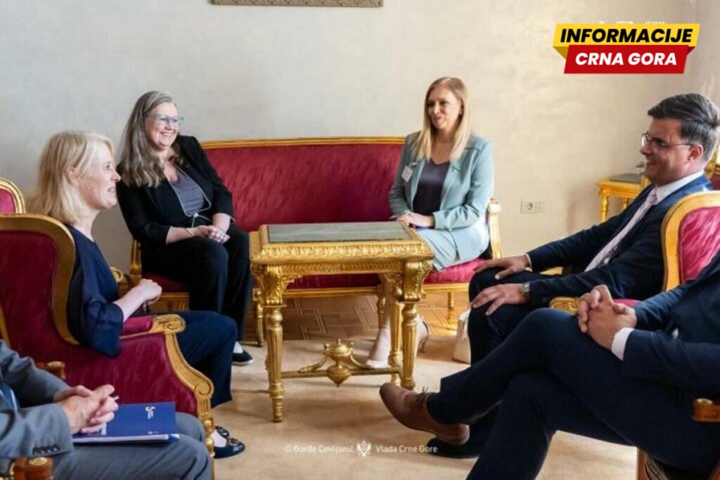 Šaranović i Vajt razgovarali o bezbjednosnoj saradnji u Podgorici