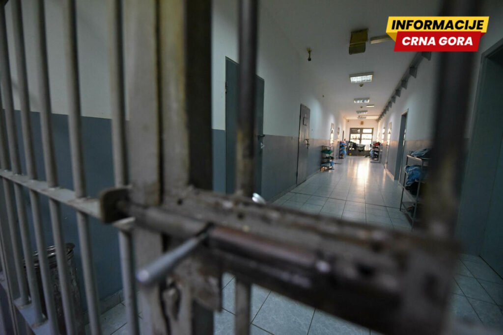 UIKS: Glađu štrajkuje 83 pritvorenika u Podgorici