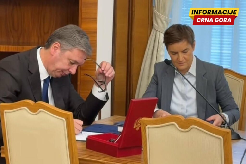 Vučić predao predsjedničku dužnost Ani Brnabić