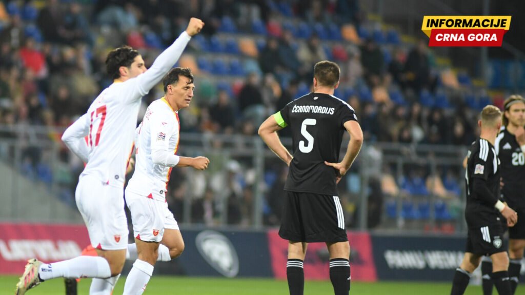 Adžić dva gola, Crna Gora u Rigi dobila Letoniju 2:1