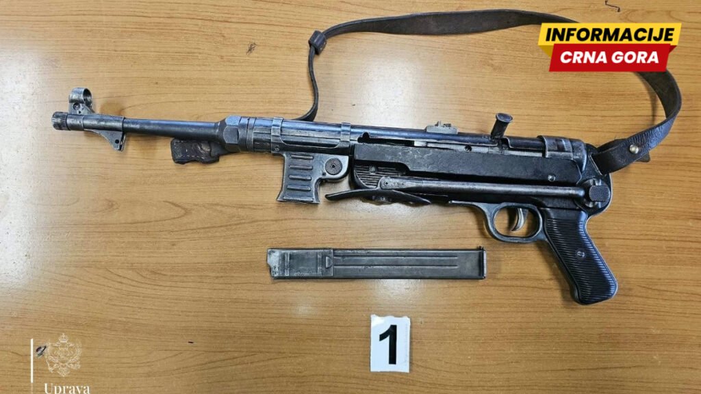 Andrijevica: uperio automat u policiju, uhapšen