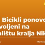 Bar: Bicikli ponovo dozvoljeni na Šetalištu kralja Nikole