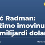 Grlić Radman: Tražimo imovinu od 2,7 milijardi dolara