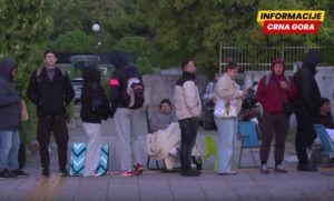 Ispred podgoričke Limenke