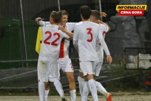 Mladi fudbaleri Crne Gore remizirali u Bitolju 1:1