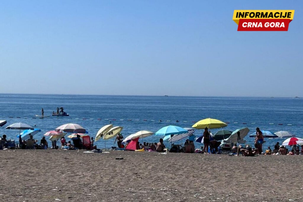 Morska voda odlična na 93,8 odsto crnogorskih kupališta
