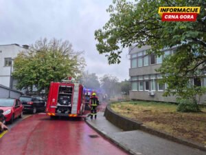 U suterenu Kliničkog centra Crne Gore (KCCG) jutros izbio požar