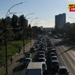 Zatvoreni mostovi preko Dnjepra u Kijevu posle napada